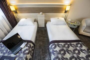 Фото номера Двухместный номер с 2 отдельными кроватями Отель Comfort by Trio г. Белосток 5