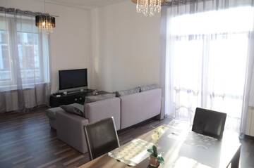 Фото номера Апартаменты с 2 спальнями Апартаменты Apartament Centrum Łąkowa г. Белосток 26