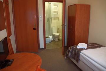 Фото номера Одноместный номер Отель Hotel BOSiR г. Белосток 3