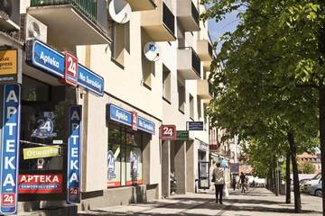 Фото номера Апартаменты с балконом - 6 Suraska Street Апартаменты Rint - Centrum Rynek Kościuszki г. Белосток 10