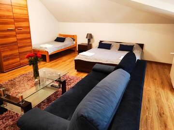 Фото номера Семейный номер Делюкс Хостелы Hostel &amp; Restauracja Santorini г. Белосток 2