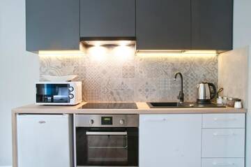 Фото номера Апартаменты с 2 спальнями Апартаменты Rint - Centrum Zamenhofa Street г. Белосток 29
