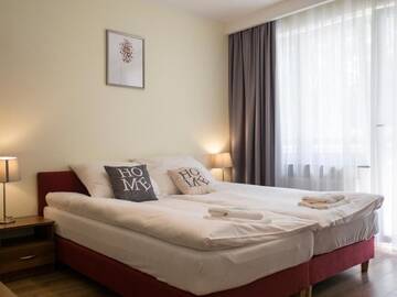 Фото номера Апартаменты с балконом Апартаменты Apartamenty Bialystok - Piłsudskiego 17 г. Белосток 47