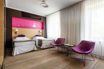 Фото номера Двухместный номер «Комфорт» с 2 отдельными кроватями Отель Best Western Hotel Cristal г. Белосток 3